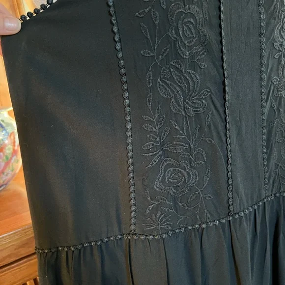 LOFT drop waist dress (XL) - Picture 2 of 7